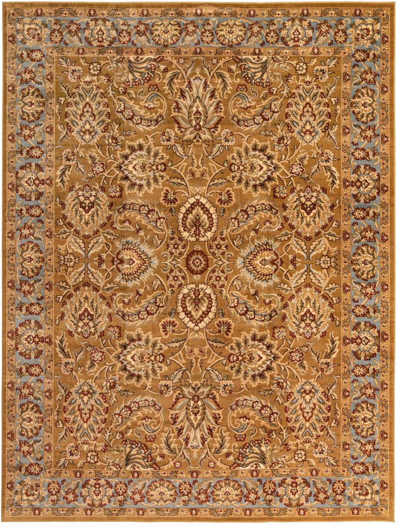Jaipur Elegance Collection Area Rug - Gaitore Rectangle Dark Yellow Main