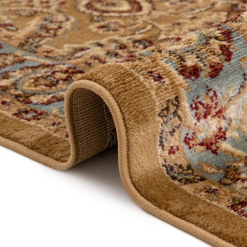 Jaipur Elegance Collection Area Rug - Gaitore Rectangle Dark Yellow lifestyle 18