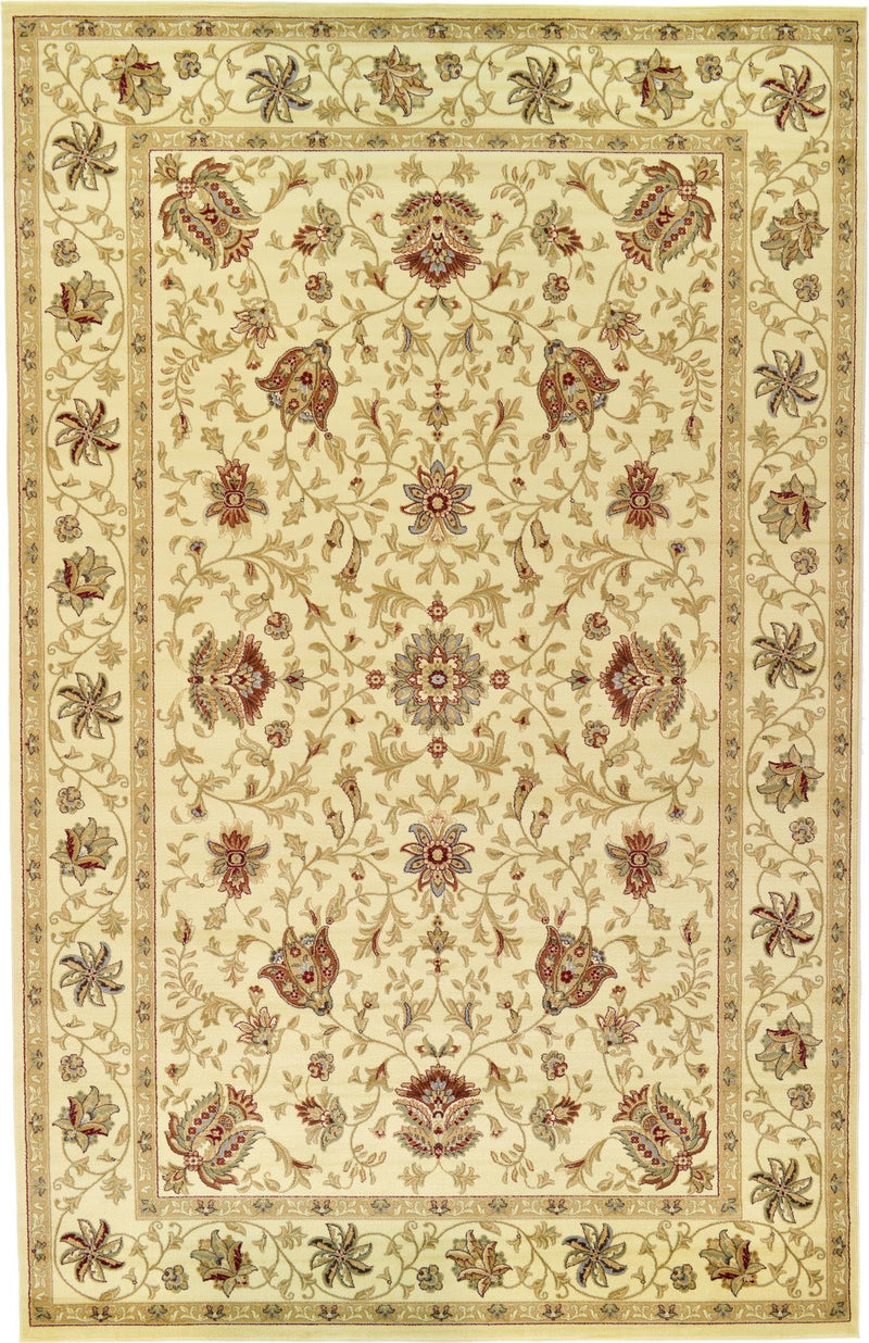Jaipur Elegance Collection Area Rug - Mani Rectangle Cream Main