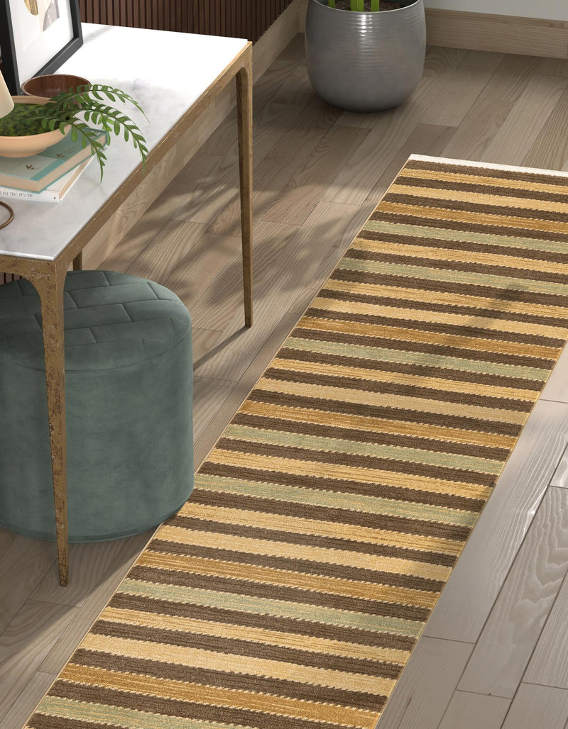 Zagros Oasis Collection Area Rug - Behbahan Runner Brown lifestyle 75