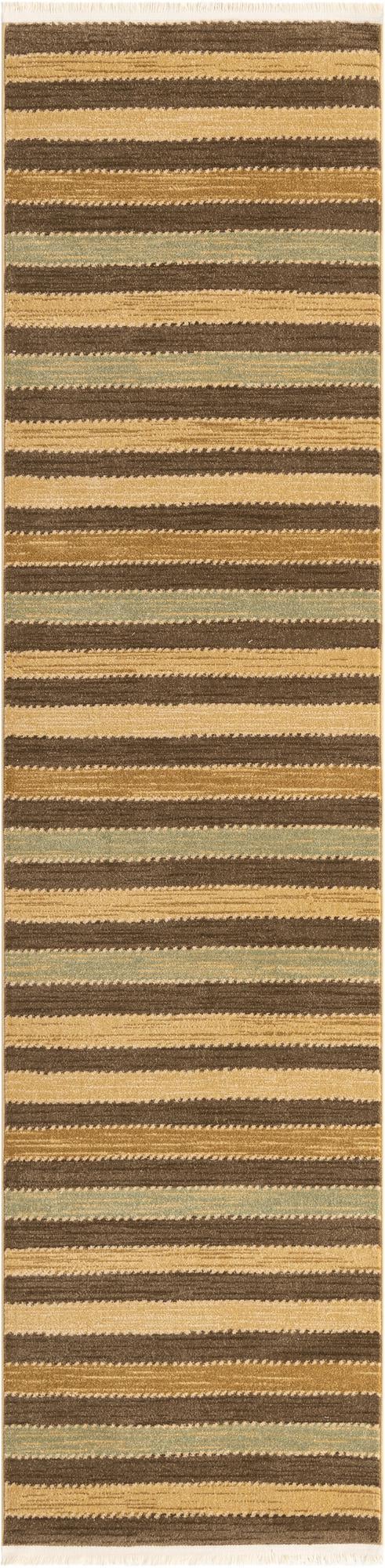 Zagros Oasis Collection Area Rug - Behbahan Runner Brown lifestyle 26