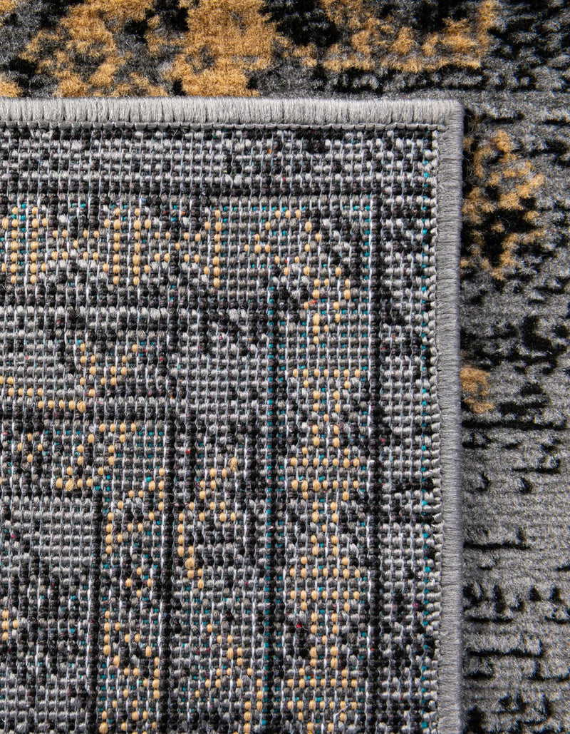Tabriz Tapestries Collection Area Rug - Azerbaijan (Gray) Rectangle Gray lifestyle 10