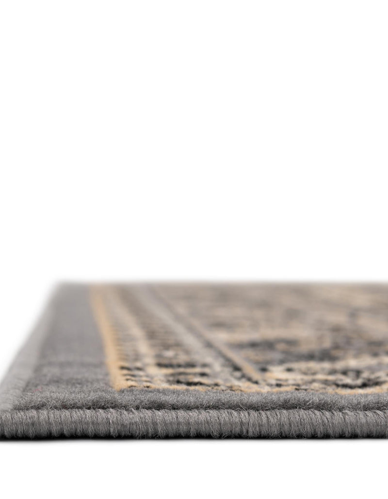 Tabriz Tapestry Collection Area Rug - Azerbaijan (Gray) Rectangle Gray lifestyle 8