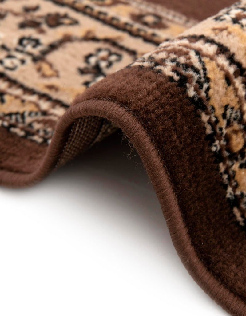 Tabriz Tapestry Collection Area Rug - Azerbaijan (Brown) Rectangle Brown lifestyle 10