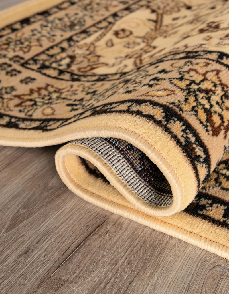 Isfahan Elegance Collection Area Rug - Naghsh-e Jahan (Ivory) Rectangle Ivory lifestyle 3
