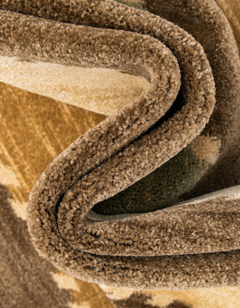 Zagros Oasis Collection Area Rug - Behbahan Rectangle Brown lifestyle 11
