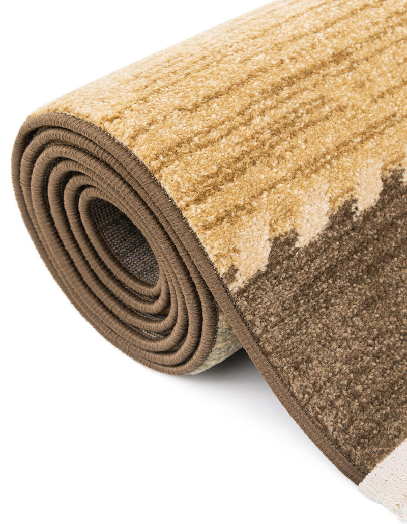 Zagros Oasis Collection Area Rug - Behbahan Rectangle Brown lifestyle 40
