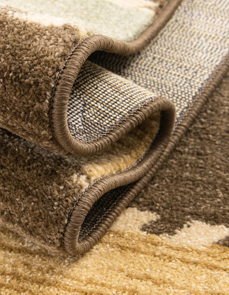 Zagros Oasis Collection Area Rug - Behbahan Rectangle Brown lifestyle 42