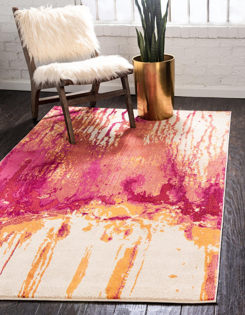 Marrakesh Elegance Collection Area Rug - Berber Rectangular Multi lifestyle 30