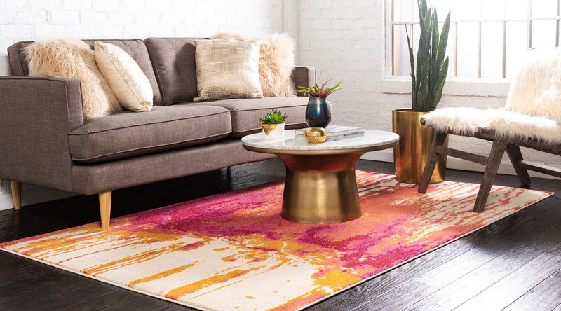 Marrakesh Elegance Collection Area Rug - Berber Rectangle Multi lifestyle 5