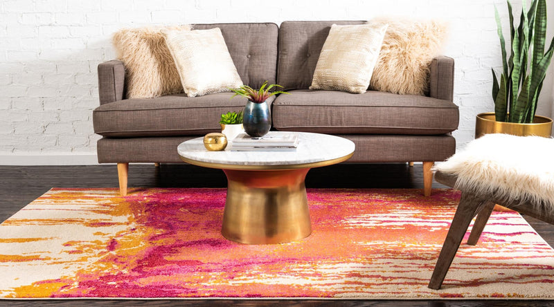 Marrakesh Elegance Collection Area Rug - Berber Rectangular Multi lifestyle 38