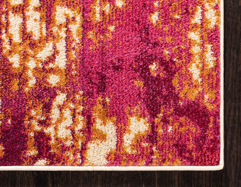 Marrakesh Elegance Collection Area Rug - Berber Rectangular Multi lifestyle 61