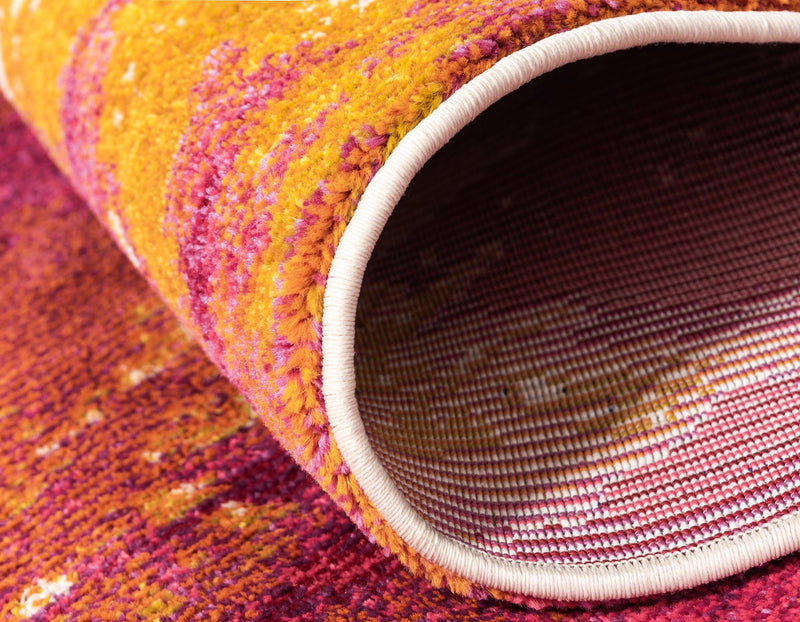 Marrakesh Elegance Collection Area Rug - Berber Runner Multi lifestyle 52
