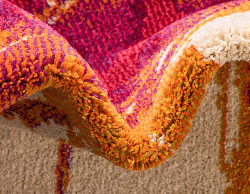 Marrakesh Elegance Collection Area Rug - Berber Runner Multi lifestyle 57
