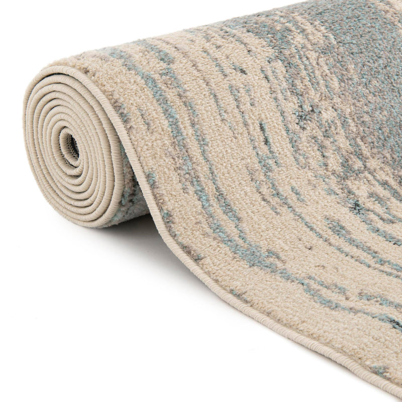 Marrakesh Elegance Collection Area Rug - Berber Rectangle Light Blue lifestyle 22
