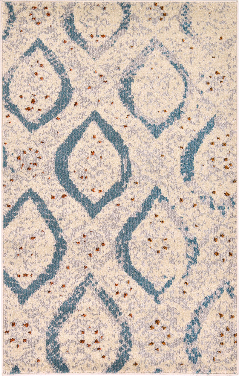 Marrakesh Elegance Collection Area Rug - Kelaa Rectangle Cream Main