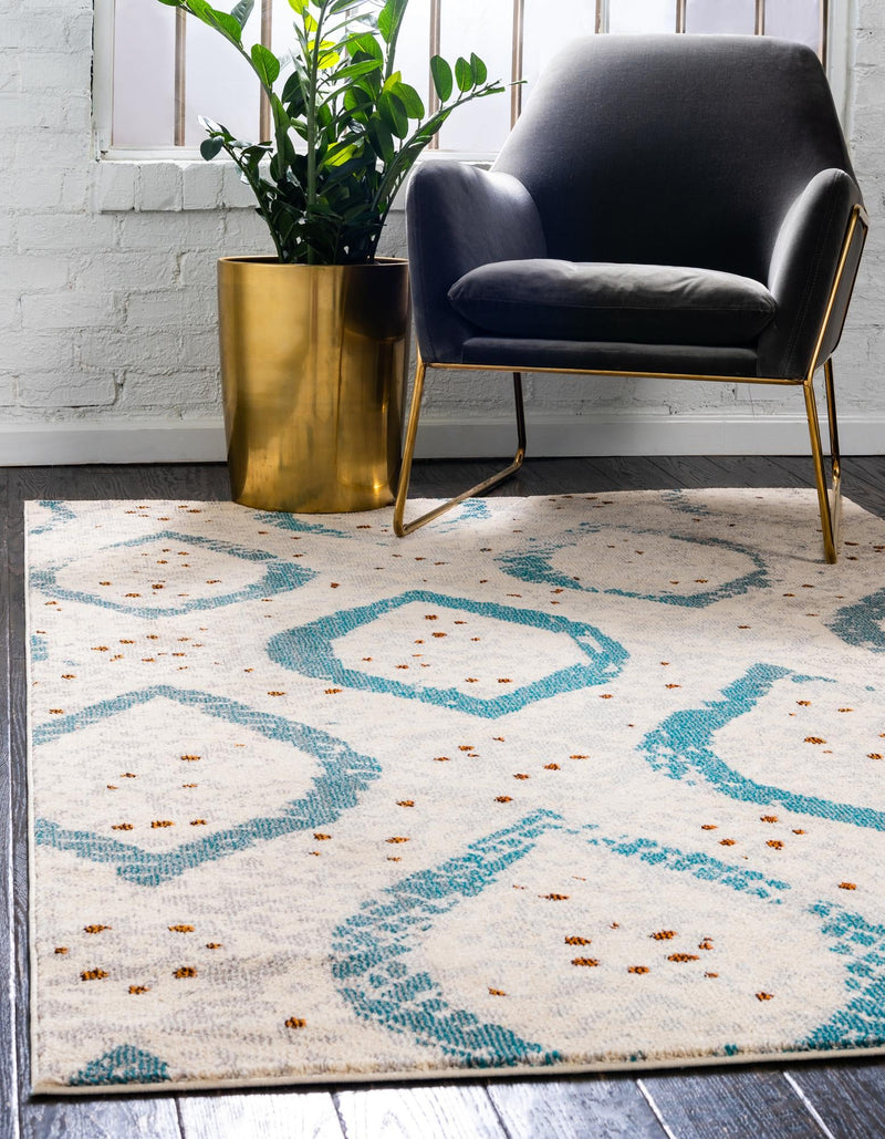 Marrakesh Elegance Collection Area Rug - Kelaa Rectangular Cream lifestyle 15