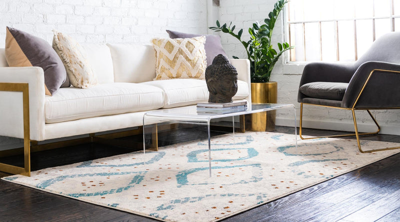 Marrakesh Elegance Collection Area Rug - Kelaa Rectangular Cream lifestyle 18