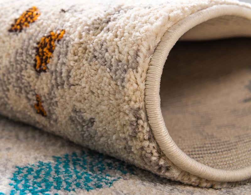 Marrakesh Elegance Collection Area Rug - Kelaa Rectangular Cream lifestyle 30