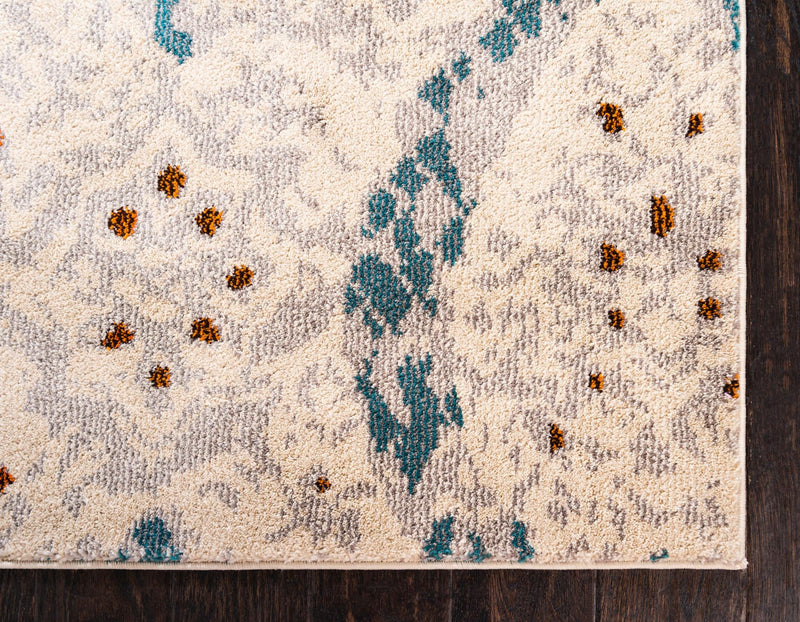 Marrakesh Elegance Collection Area Rug - Kelaa Rectangular Cream lifestyle 36