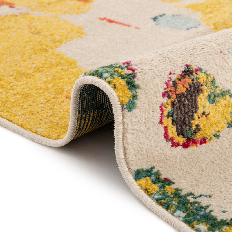 Marrakesh Elegance Collection Area Rug - Essaouira Rectangular Beige lifestyle 40