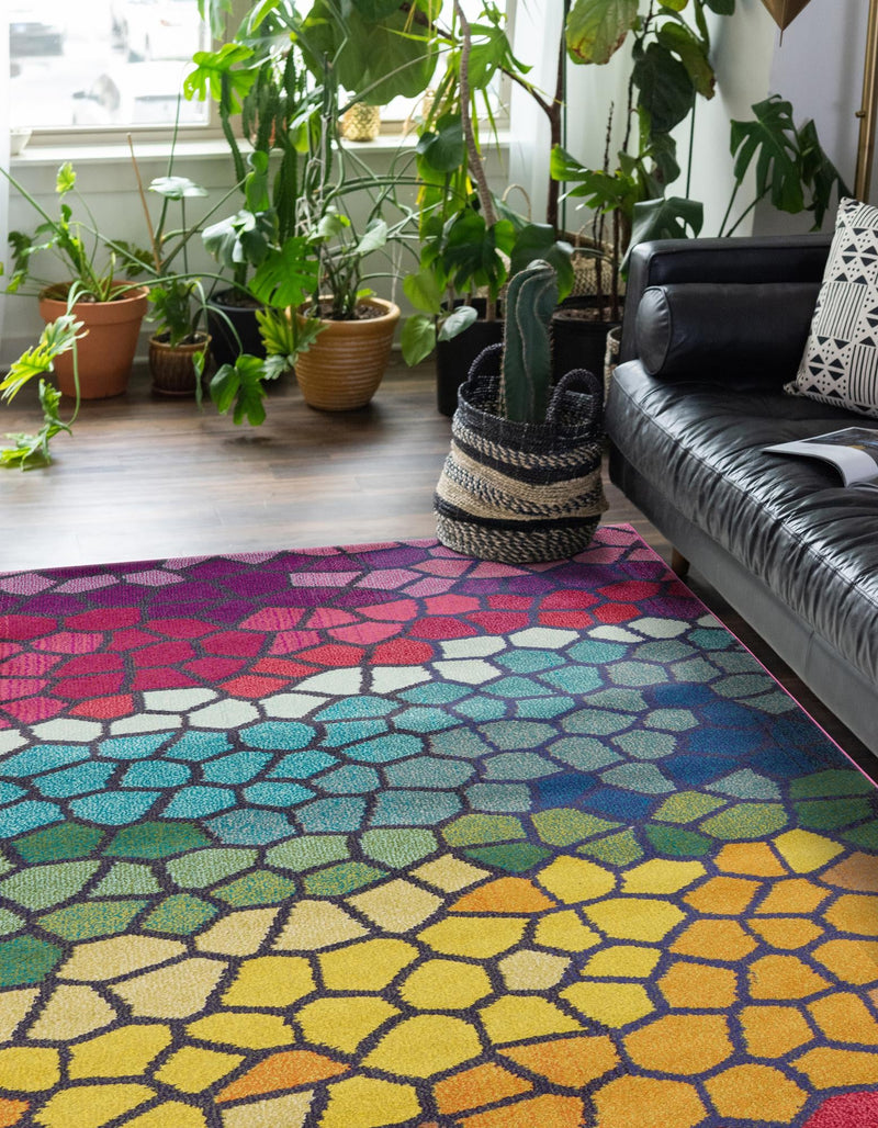 Marrakesh Elegance Collection Area Rug - Melilla Rectangular Multi lifestyle 35
