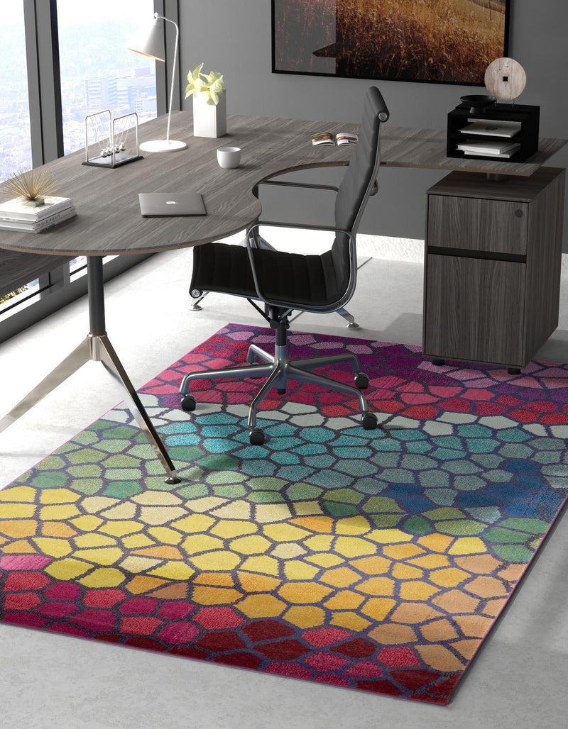 Marrakesh Elegance Collection Area Rug - Melilla Rectangular Multi lifestyle 53