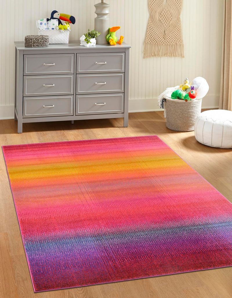 Marrakesh Elegance Collection Area Rug - Azrou Rectangular Multi lifestyle 31