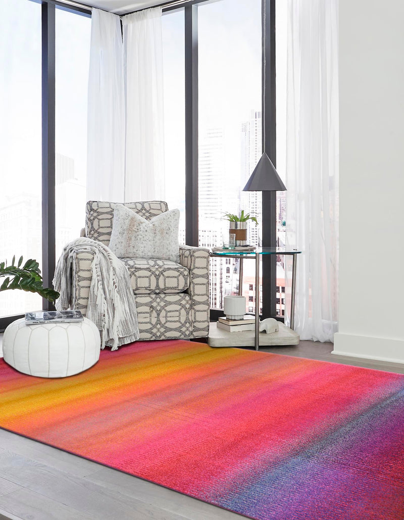 Marrakesh Elegance Collection Area Rug - Azrou Rectangular Multi lifestyle 33