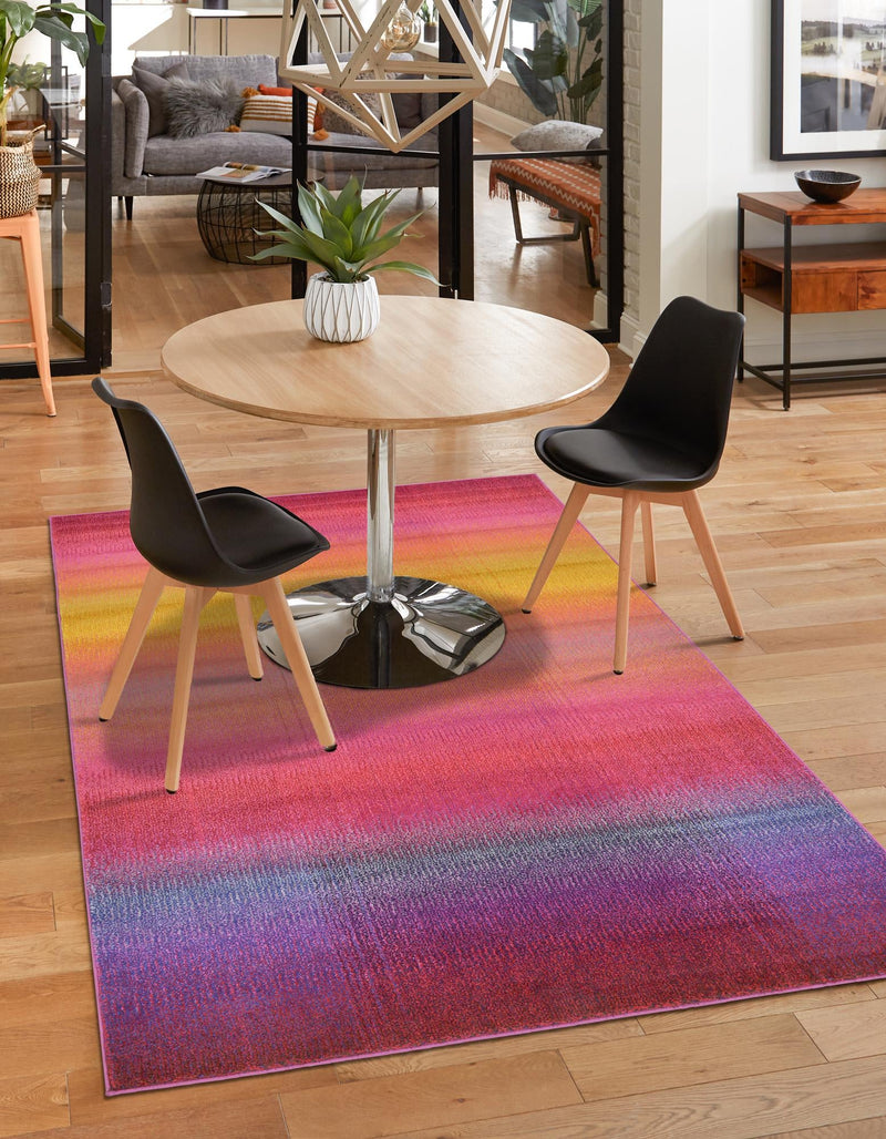 Marrakesh Elegance Collection Area Rug - Azrou Rectangular Multi lifestyle 42