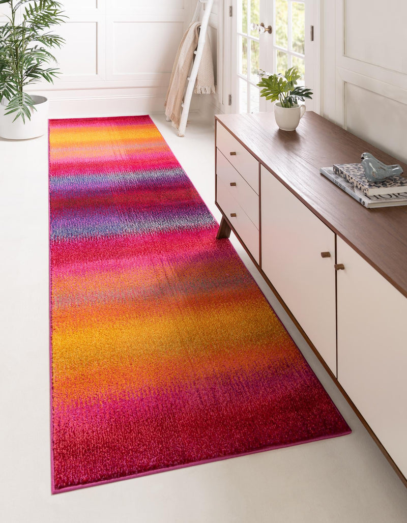 Marrakesh Elegance Collection Area Rug - Azrou Runner Multi lifestyle 27
