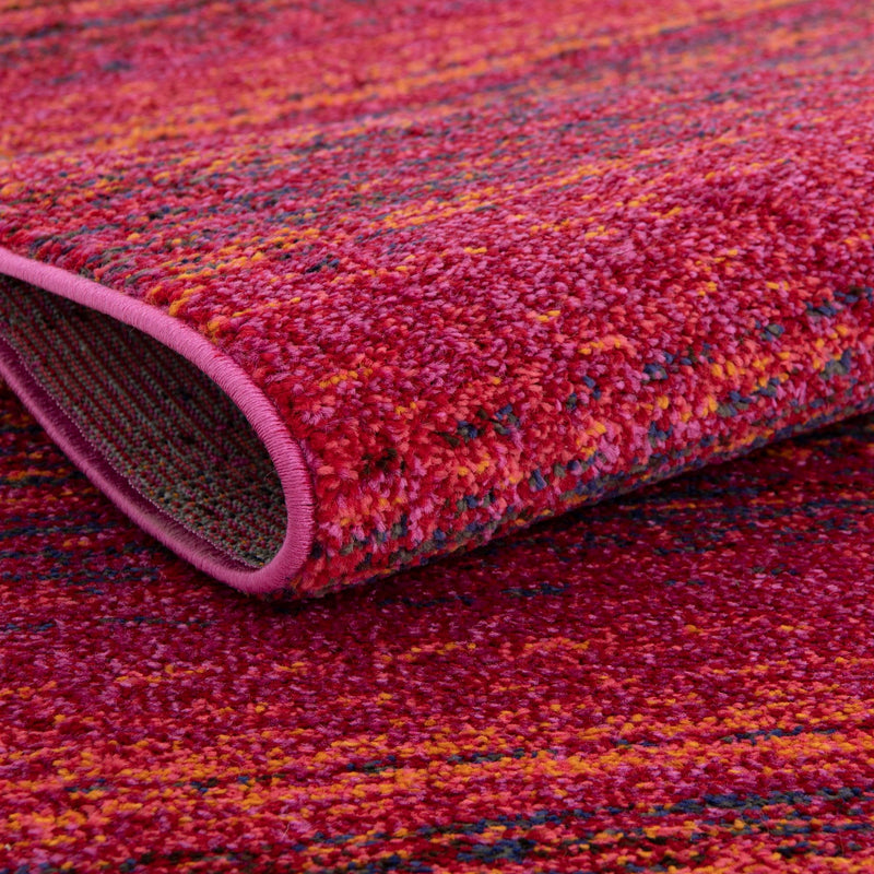 Chateau Elegance Collection Area Rug - Fontainebleau Rectangular Red lifestyle 30