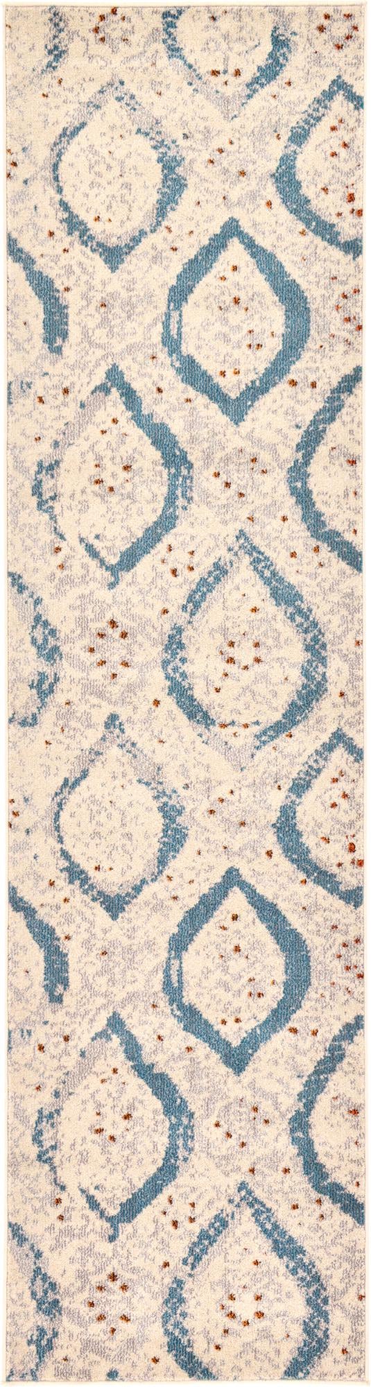 Marrakesh Elegance Collection Area Rug - Kelaa Runner Cream lifestyle 13