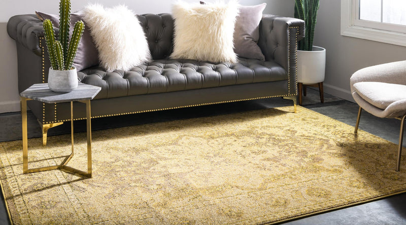 Chateau Elegance Collection Area Rug - Tuileries Rectangular Beige lifestyle 51