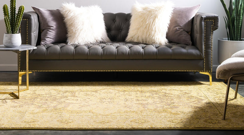 Chateau Elegance Collection Area Rug - Tuileries Rectangular Beige lifestyle 53