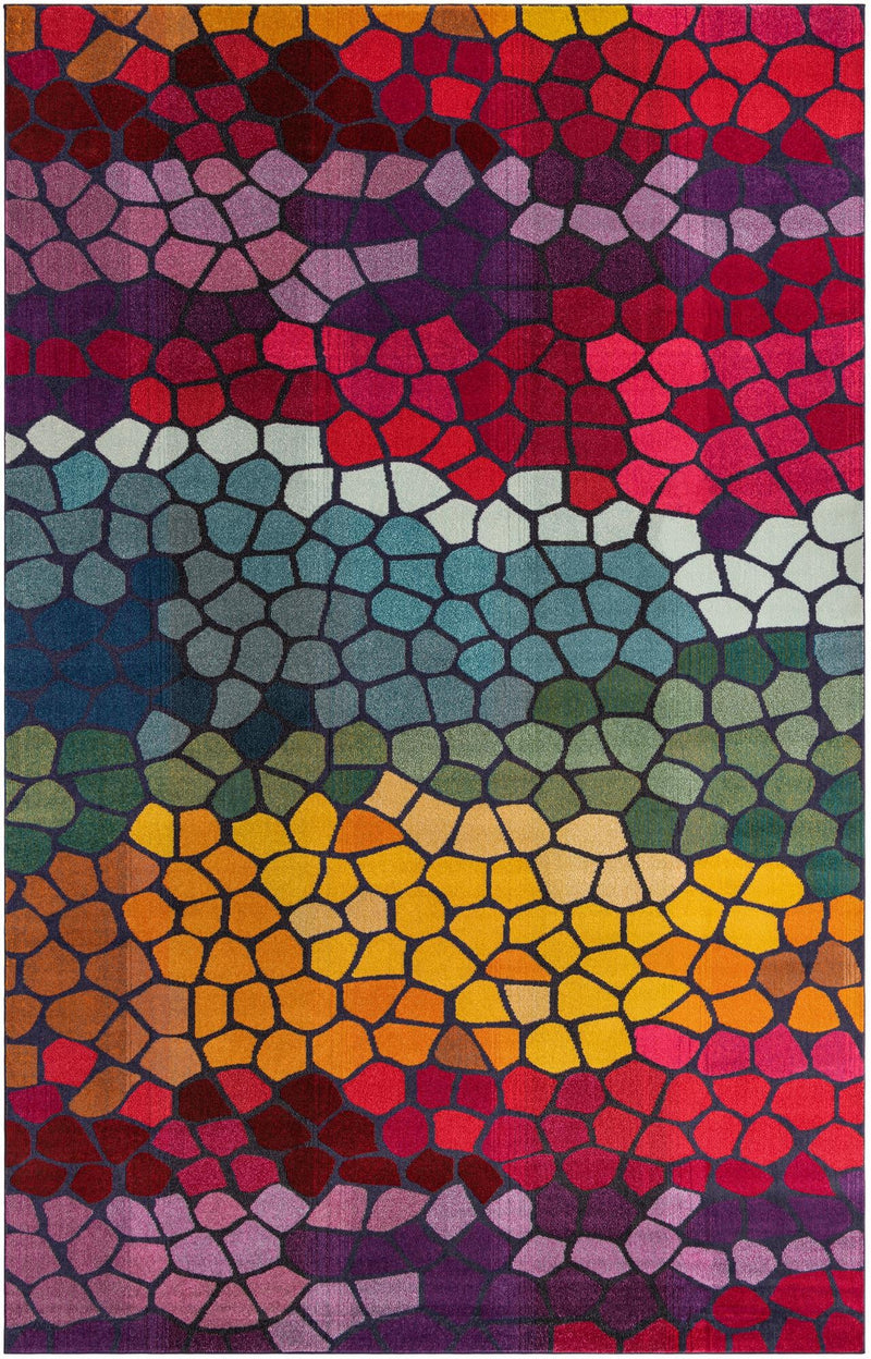 Marrakesh Elegance Collection Area Rug - Melilla Rectangular Multi lifestyle 23