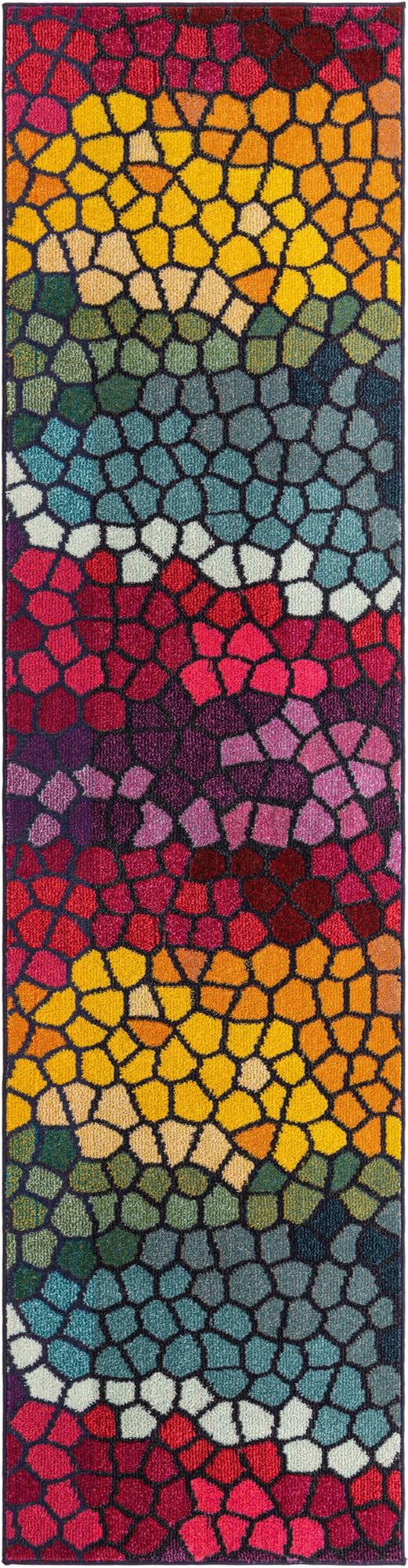 Marrakesh Elegance Collection Area Rug - Melilla Runner Multi lifestyle 25