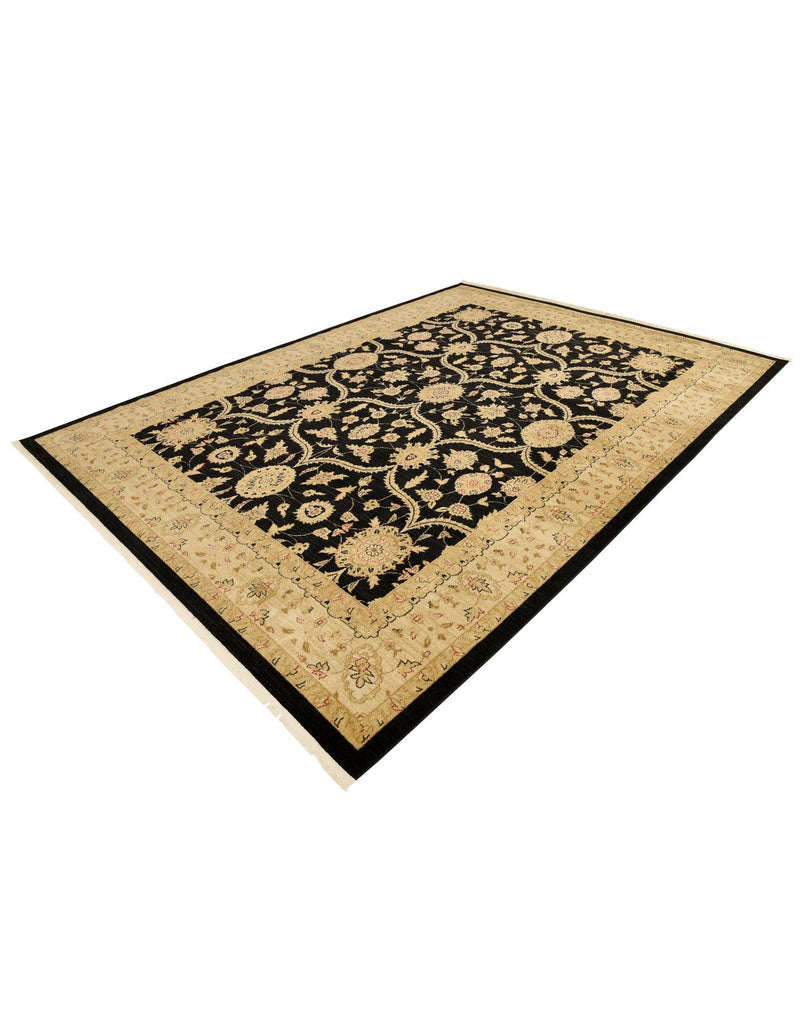 Chelsea Elegance Collection Area Rug - Stockwell Rectangle Black lifestyle 13