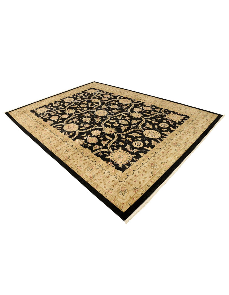 Chelsea Elegance Collection Area Rug - Stockwell Rectangle Black lifestyle 14