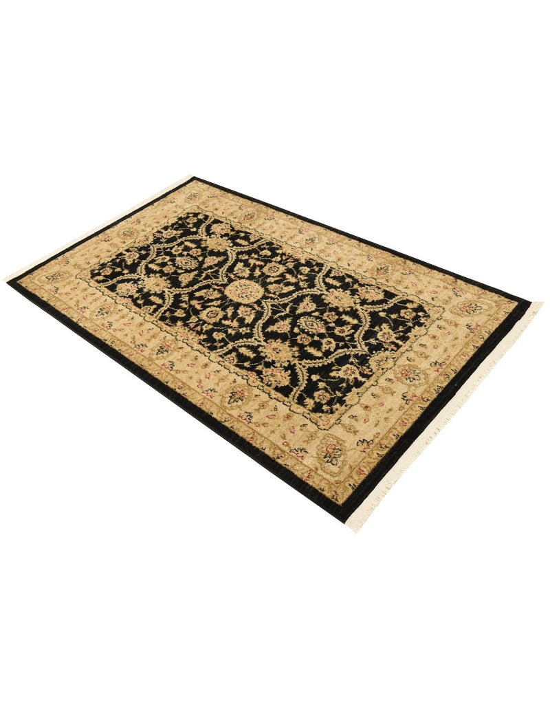 Chelsea Elegance Collection Area Rug - Stockwell Rectangle Black lifestyle 18