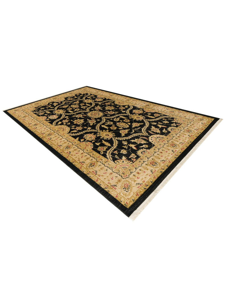 Chelsea Elegance Collection Area Rug - Stockwell Rectangle Black lifestyle 24
