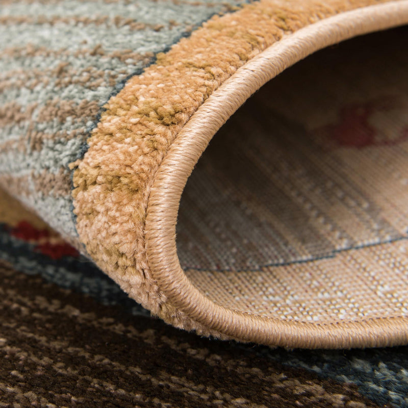 Zagros Oasis Collection Area Rug - Malayer Runner Tan lifestyle 30
