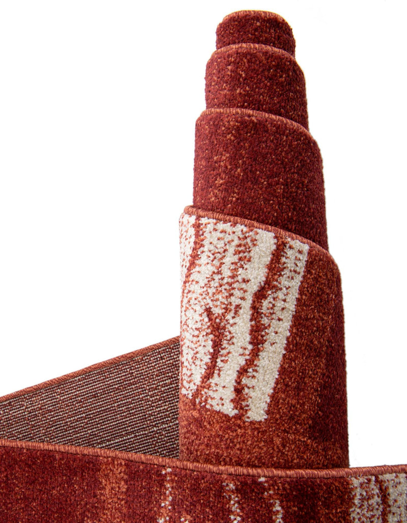 Studio Haven Collection Area Rug - Atelier Rectangle Terracotta lifestyle 53