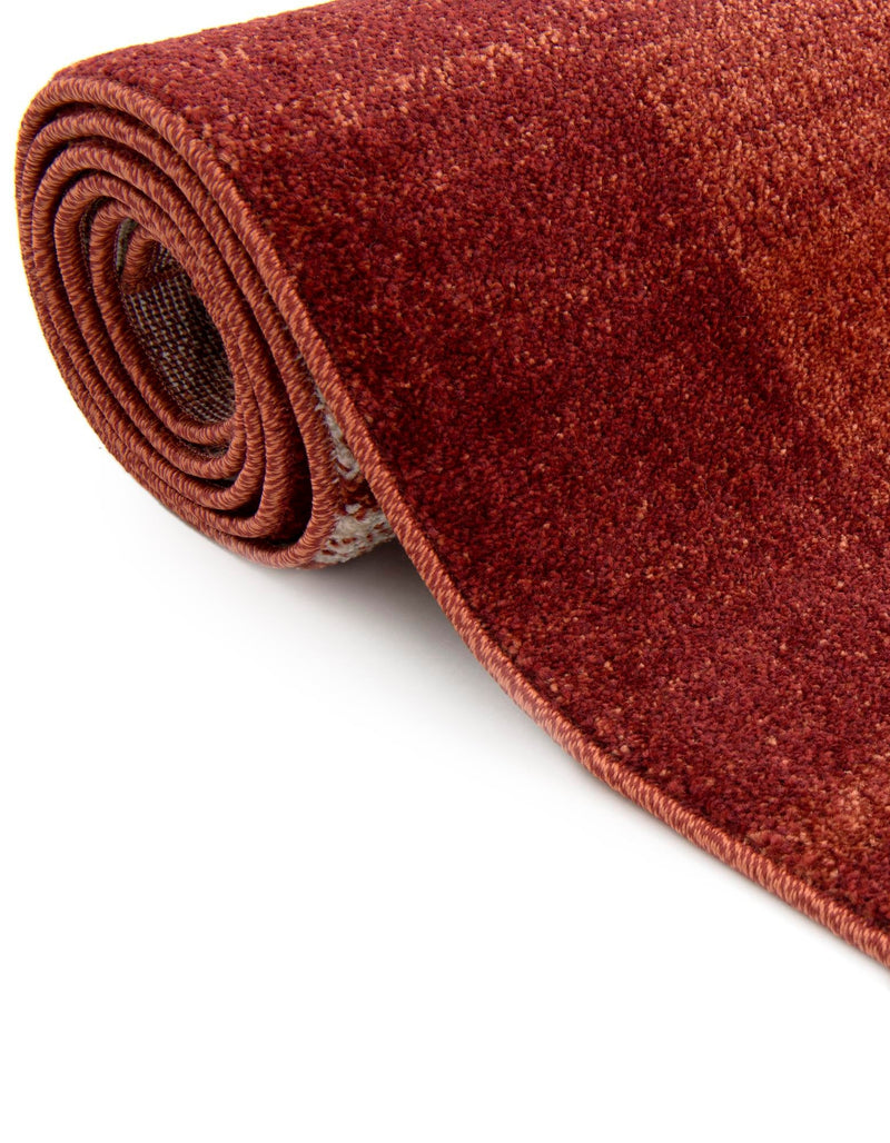 Studio Haven Collection Area Rug - Atelier Rectangle Terracotta lifestyle 57