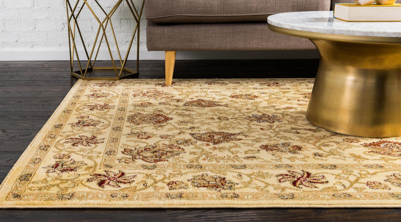 Jaipur Elegance Collection Area Rug - Mani Rectangle Cream lifestyle 4