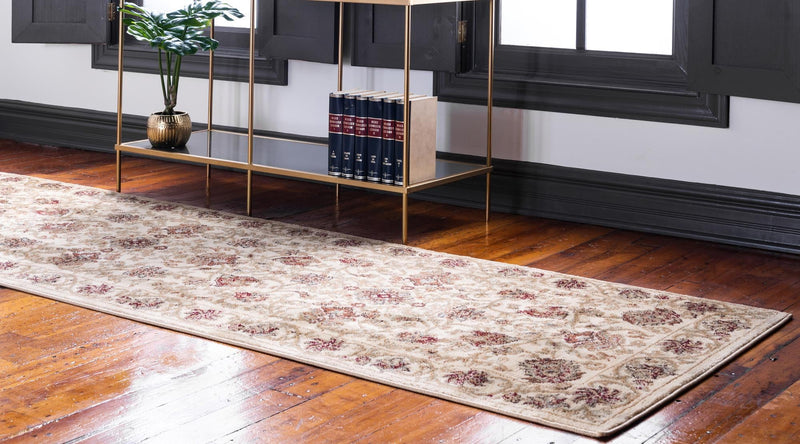 Jaipur Elegance Collection Area Rug - Mani Runner Cream lifestyle 23