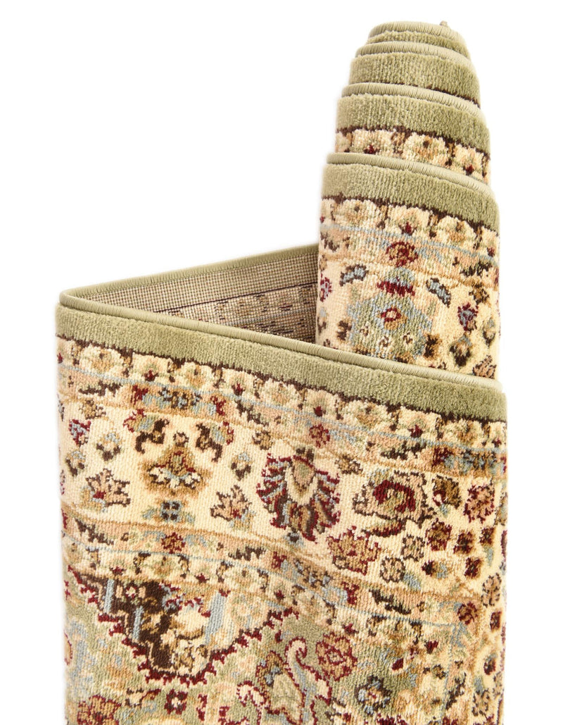 Jaipur Elegance Collection Area Rug - Sawai Round Light Green lifestyle 84