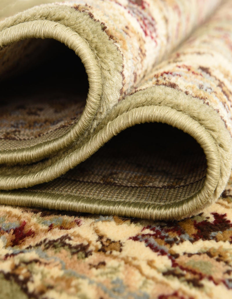 Jaipur Elegance Collection Area Rug - Sawai Round Light Green lifestyle 92