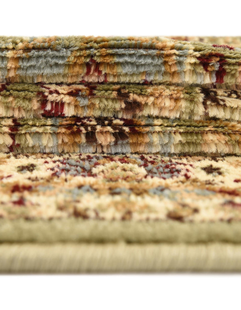 Jaipur Elegance Collection Area Rug - Sawai Round Light Green lifestyle 96