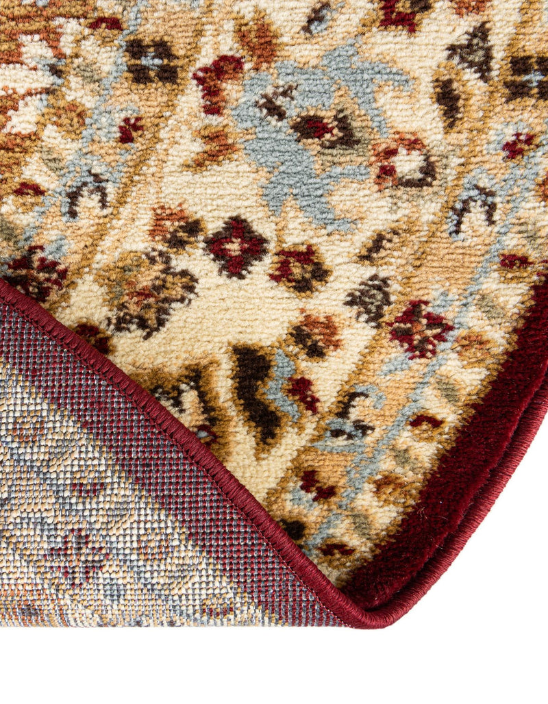 Jaipur Elegance Collection Area Rug - Sawai Round Red lifestyle 77